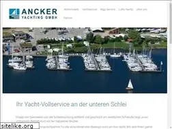 Sites similar to ancker-yachting.de