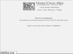 Sites similar to ancre-aldine.com