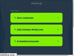 Sites similar to and-be.jp