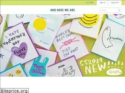 Sites similar to and-hereweare.com