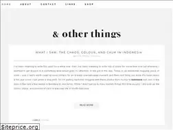 Sites similar to and-other-things.com