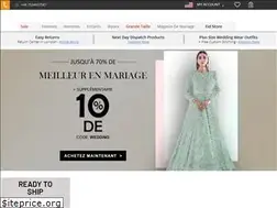 Sites similar to andaazfashion.fr