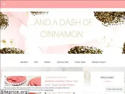 Sites similar to andadashofcinnamon.com