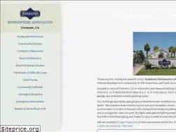 Sites similar to andalusia-hoa.org