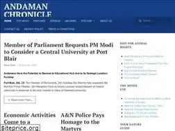 Sites similar to andamanchronicle.net