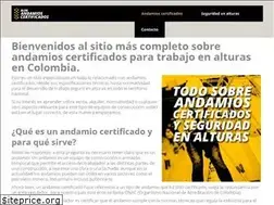 Sites similar to andamios-certificados.com.co