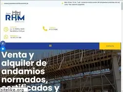Sites similar to andamioscertificadosrhm.pe