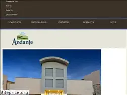 Sites similar to andanteapts.biz