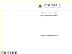Sites similar to andanteuk.com