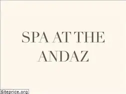 Sites similar to andazspa.de