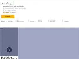 Sites similar to andazviennaambelvedere.com