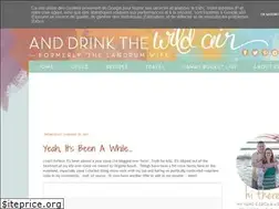 Sites similar to anddrinkthewildair.com
