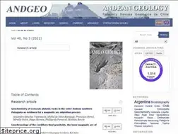 Sites similar to andeangeology.cl