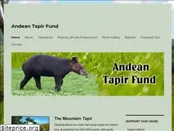 Sites similar to andeantapirfund.com