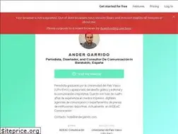 Sites similar to andergarrido.com