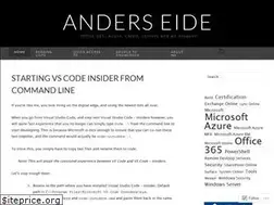 Sites similar to anderseideblog.wordpress.com