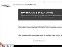 Sites similar to andersenstormdoors.com