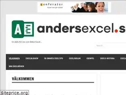 Sites similar to andersexcel.se