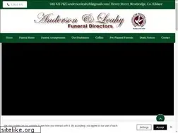Sites similar to andersonandleahyfuneraldirectors.ie