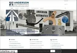 Sites similar to andersonautomatics.com