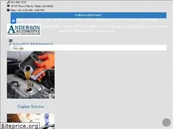 Sites similar to andersonautomotive.net