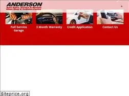 Sites similar to andersonautoregina.com