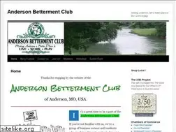 Sites similar to andersonbetterment.org
