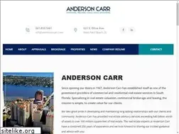Sites similar to andersoncarr.com