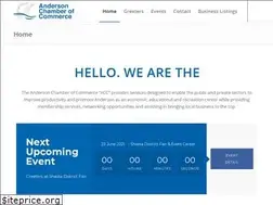 Sites similar to andersonchamberofcommerce.com