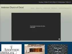 Sites similar to andersonchurchofchrist.com