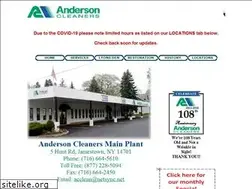 Sites similar to andersoncleanersny.com