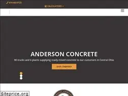 Sites similar to andersonconcrete.com