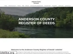 Sites similar to andersondeeds.com