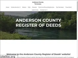 Sites similar to andersondeeds.org