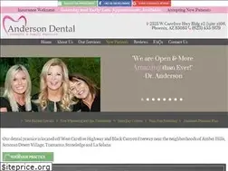 Sites similar to andersondentalaz.com