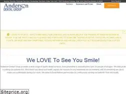 Sites similar to andersondentalgroup.net