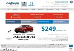 Sites similar to andersondirect.com