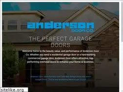 Sites similar to andersondoor.com