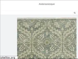 Sites similar to andersonesque.com