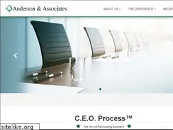 Sites similar to andersonexecsearch.com