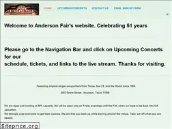 Sites similar to andersonfair.net