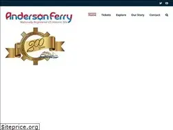 Sites similar to andersonferry.com