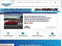 Sites similar to andersonfordsc.com