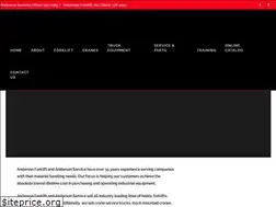 Sites similar to andersonforkliftinc.com