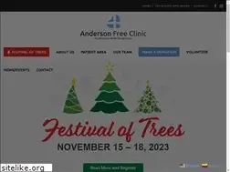 Sites similar to andersonfreeclinic.org
