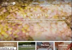 Sites similar to andersonfuneral.com