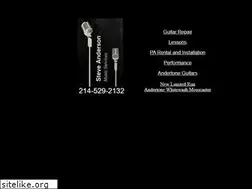 Sites similar to andersonguitargallery.com