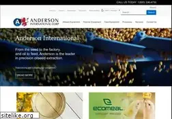 Sites similar to andersonintl.com