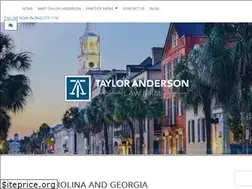 Sites similar to andersonlawfirm.law