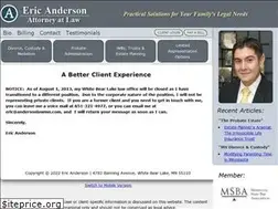 Sites similar to andersonlawmn.com